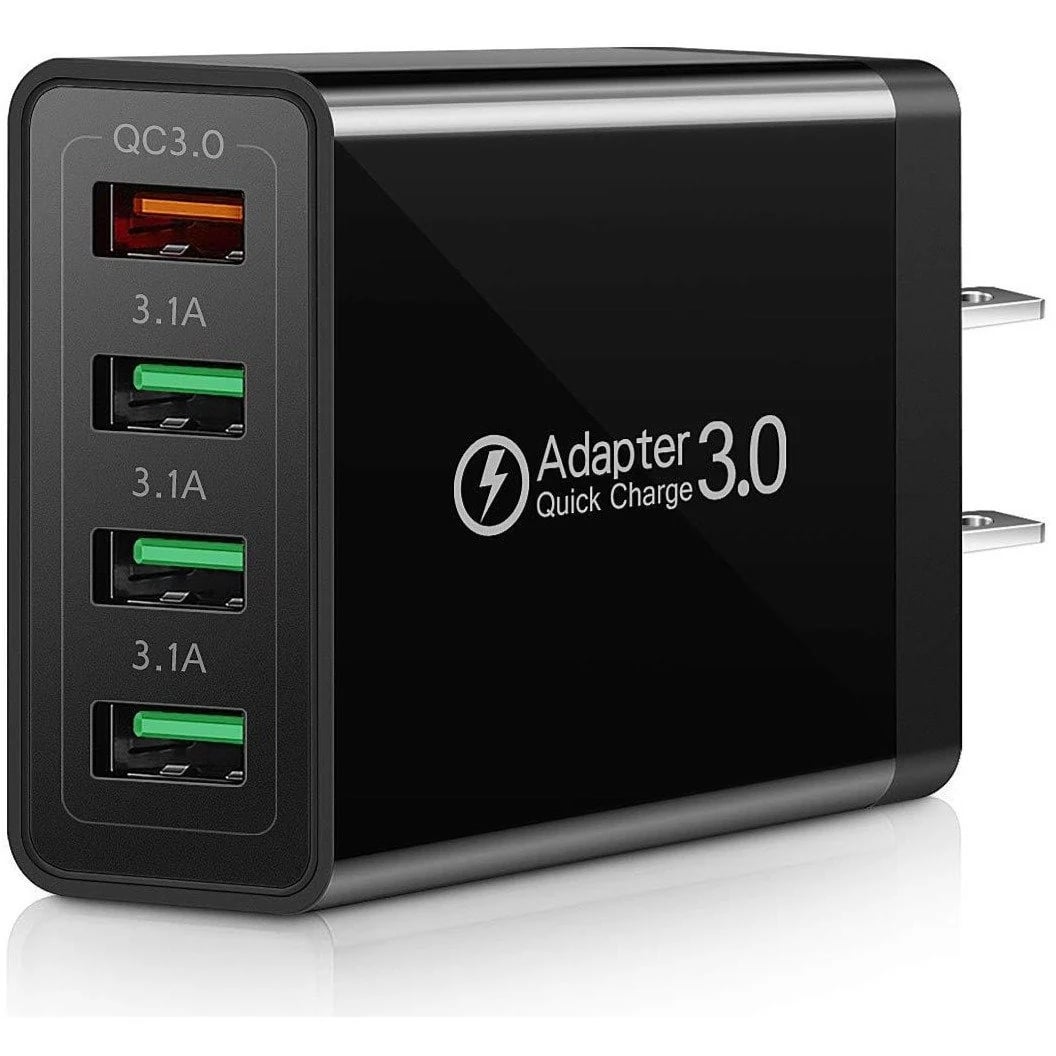 Cabeza Quickcharge 3.0 con 3 puertos salida